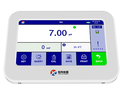 P705 便攜式觸摸屏pH/電導率/溶解氧測定儀(yi) 